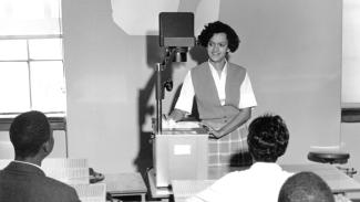 Shirley Mathis McBay was the first Black graduate to receive a Ph.D from UGA
