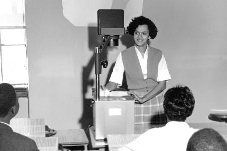 Shirley Mathis McBay was the first Black graduate to receive a Ph.D from UGA
